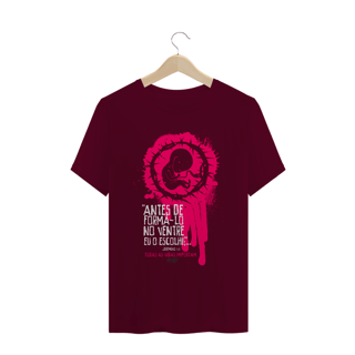 Nome do produto Camiseta Não ao Aborto (cores escuras)