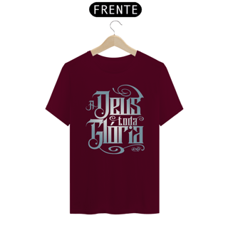 Nome do produto Camiseta A Deus Toda Glória