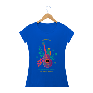 Nome do produto Camiseta Feminina Happiness - colors