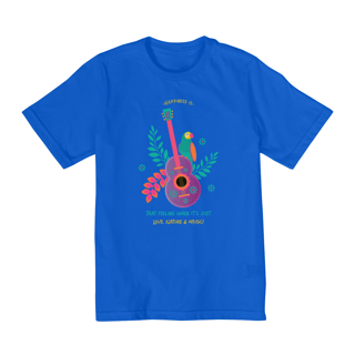 Nome do produto Camiseta Happiness - Infantil (2 a 8 Anos)
