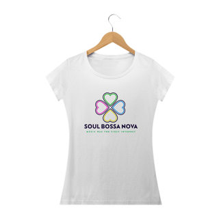 Nome do produto Camiseta feminina Trevo Boa Nova - Malha Prime.
