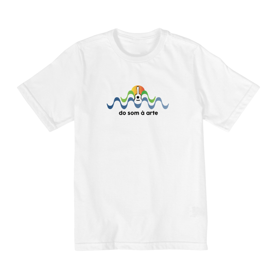 Camiseta Do Som À Arte - Infantil (2 A 8 Anos)