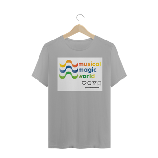 Nome do produto Camiseta Musical Magic World - Colors