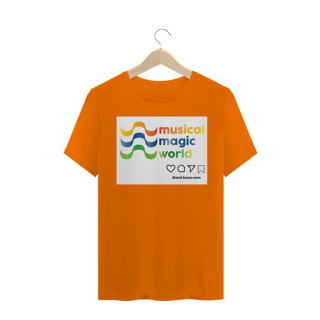 Nome do produto Camiseta Musical Magic World - Colors