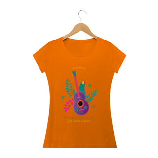 Nome do produto Camiseta Feminina Happiness - colors