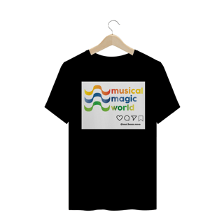 Camiseta Musical Magic World - Colors