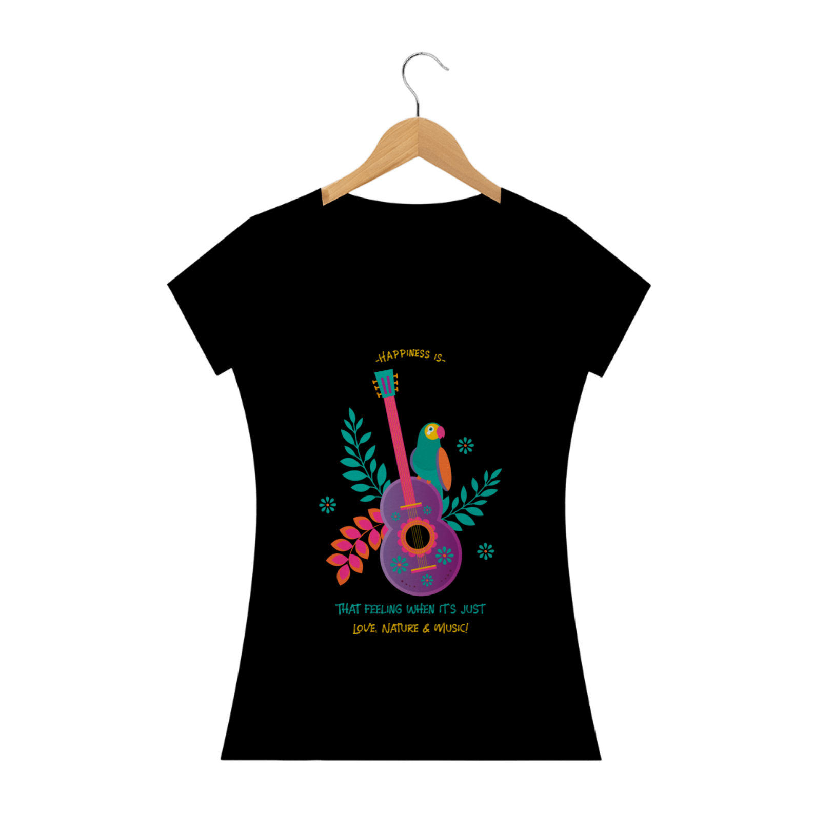 Camiseta Feminina Happiness - Prime