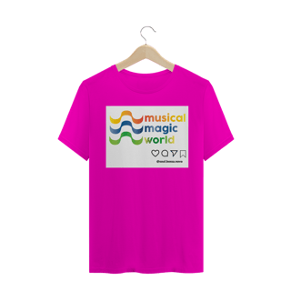 Nome do produto Camiseta Musical Magic World - Colors