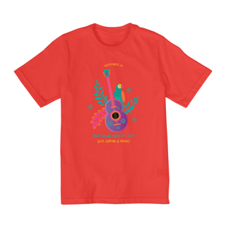 Nome do produto Camiseta Happiness - Infantil (2 a 8 Anos)