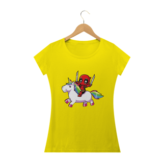 Nome do produto Camiseta Deadpool no Unicórnio