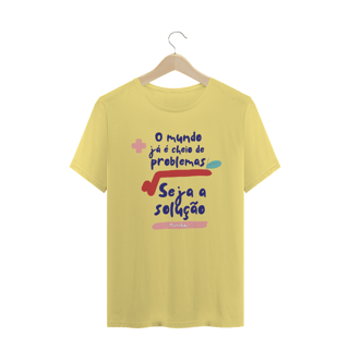 Nome do produto Camiseta Masculina Seja a Solução