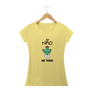 Nome do produto Camiseta Feminina Não Me Toque