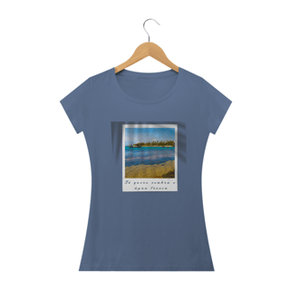 Nome do produto Camiseta Feminina Só Quero Sombra e Água Fresca