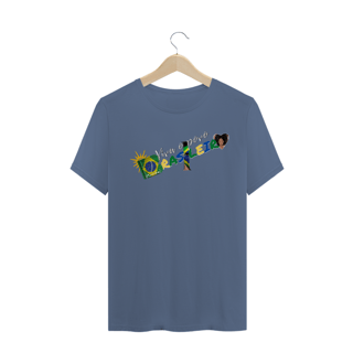 Nome do produto Camiseta Masculina Viva o Povo Brasileiro