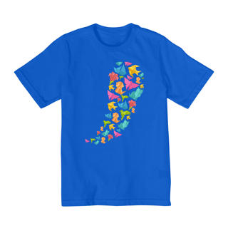 Nome do produto Camiseta Infantil Origami
