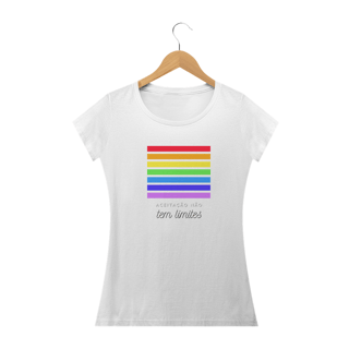 Nome do produto Camiseta Feminina Aceitação