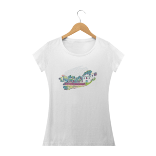 Nome do produto Camiseta Feminina Penha Aquarela