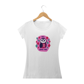 Nome do produto Camiseta Feminina  Coruja