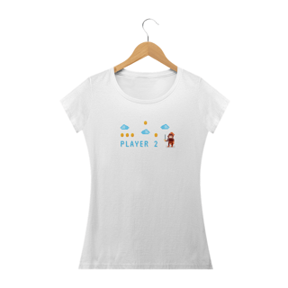 Nome do produto Camiseta Feminina: PLAYER 2
