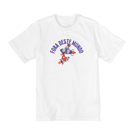 Camiseta Infantil Fora Deste Mundo