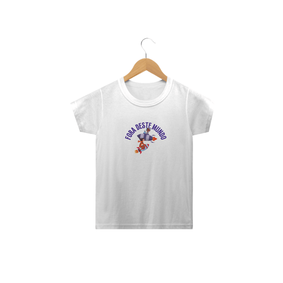 Camiseta Infantil Fora Deste Mundo