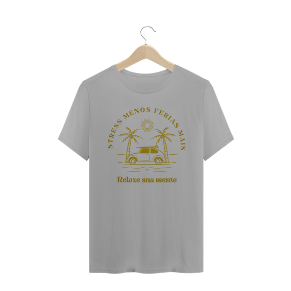 Camiseta Masculina Relaxe sua Mente