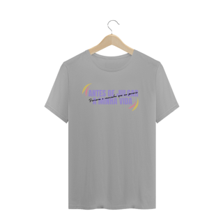 Nome do produto Camiseta Masculina Antes de Julgar...