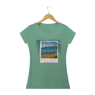 Nome do produto Camiseta Feminina Só Quero Sombra e Água Fresca