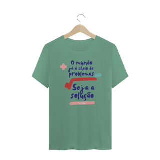 Nome do produto Camiseta Masculina Seja a Solução