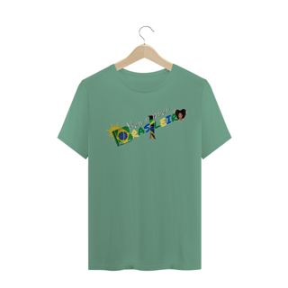 Nome do produto Camiseta Masculina Viva o Povo Brasileiro