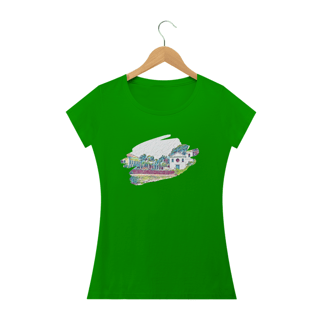 Nome do produto Camiseta Feminina Penha Aquarela