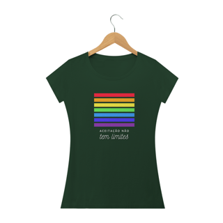 Nome do produto Camiseta Feminina Aceitação