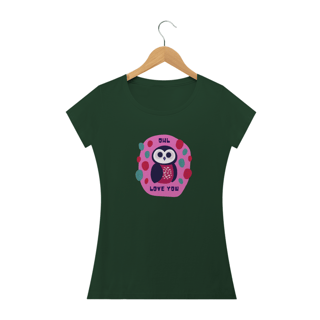 Nome do produto Camiseta Feminina  Coruja