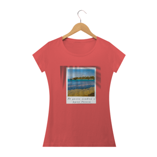 Nome do produto Camiseta Feminina Só Quero Sombra e Água Fresca