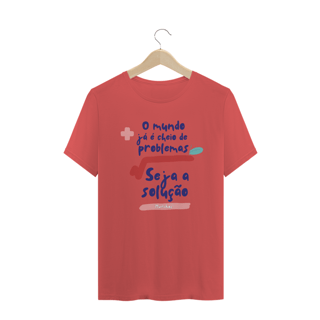 Nome do produto Camiseta Masculina Seja a Solução