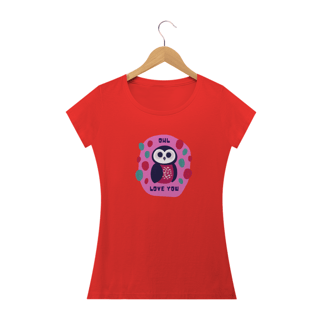 Nome do produto Camiseta Feminina  Coruja