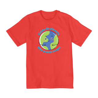Nome do produto Camiseta Infantil Não Passe Roupa