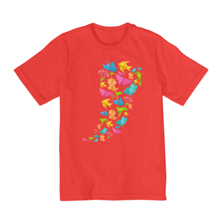 Nome do produto Camiseta Imfantil Origami