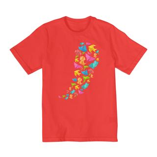 Nome do produto Camiseta Infantil Origami