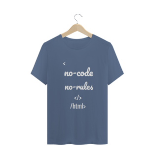 Nome do produtoCamisa Masculina No-Code e No-Rules