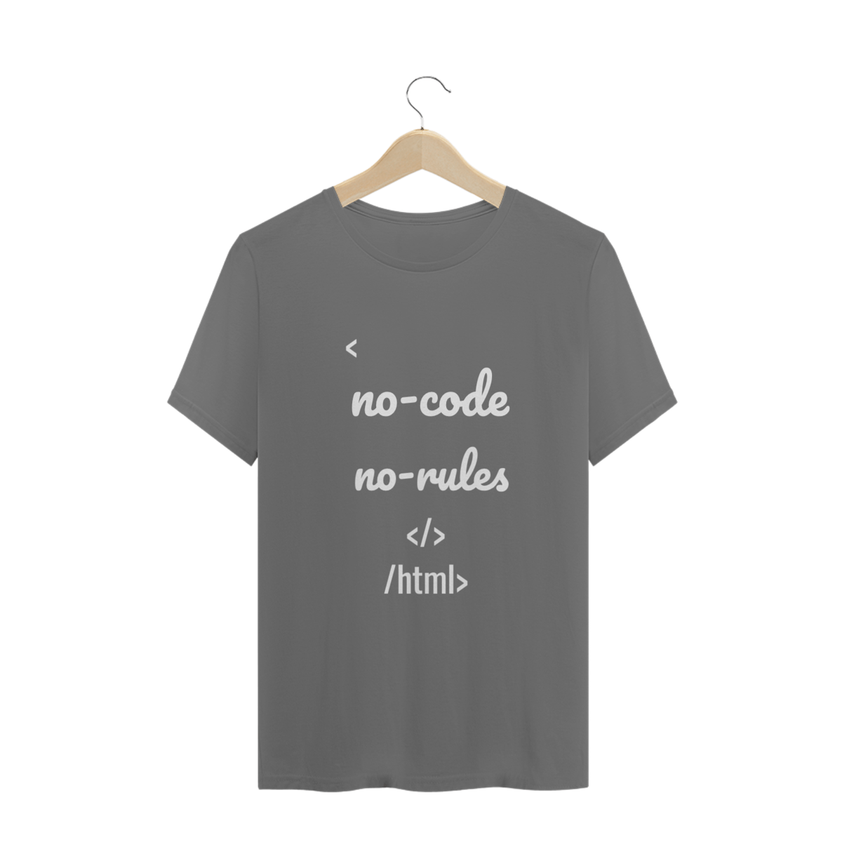 Nome do produto: Camisa Masculina No-Code e No-Rules