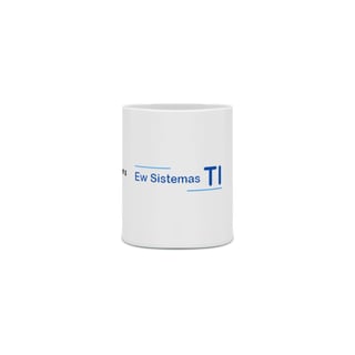Caneca Marca da Ew Sistemas TI