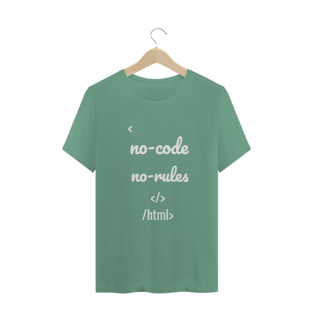 Nome do produtoCamisa Masculina No-Code e No-Rules