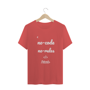 Nome do produtoCamisa Masculina No-Code e No-Rules