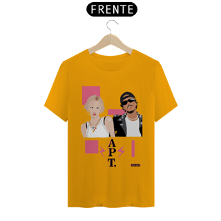 Nome do produto Camiseta APT Rose e Bruno Mars V1