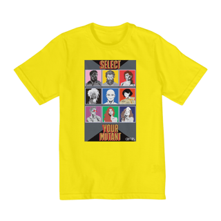 Nome do produto Camiseta Infantil Select Your Mutant