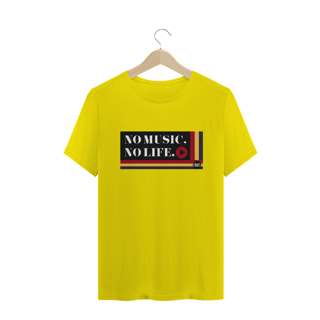 Nome do produto Camiseta No Music, No Life.