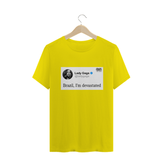 Nome do produto Camiseta Brazil, Im Devastated