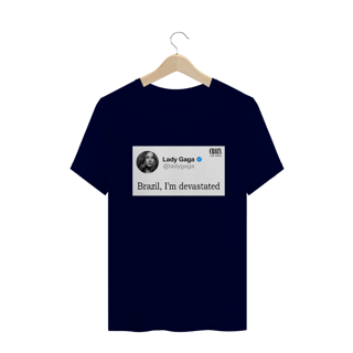 Nome do produto Camiseta Brazil, Im Devastated