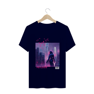 Nome do produto Camiseta Psylocke Cyberpunk